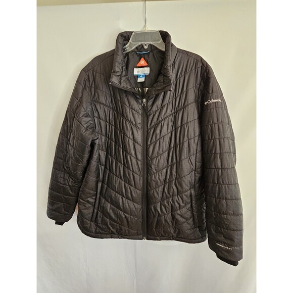 Columbia Omni Heat insulated winter jacket Womens 2X unisex thermal reflective - Picture 1 of 9